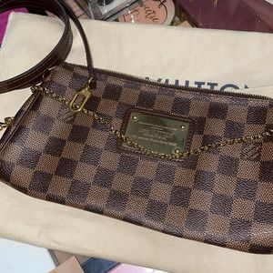 Damier Ebene Eva clutch